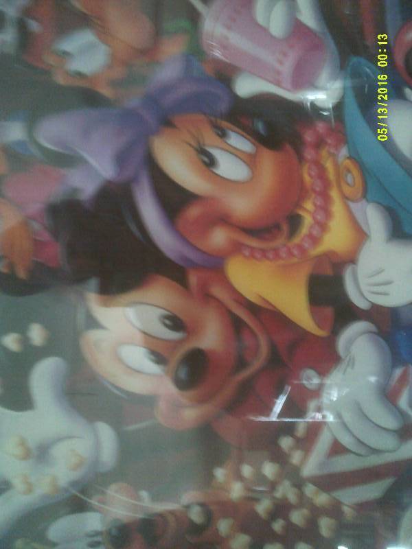 FRAMED MICKEY AND MINNIE PICTURE