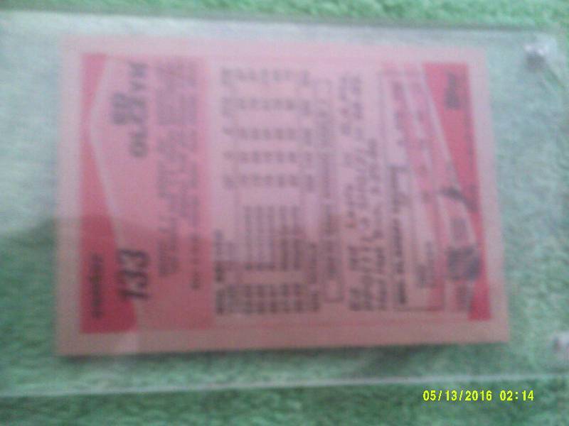 SIGNED ED OLCZYK HOCKEY CARD