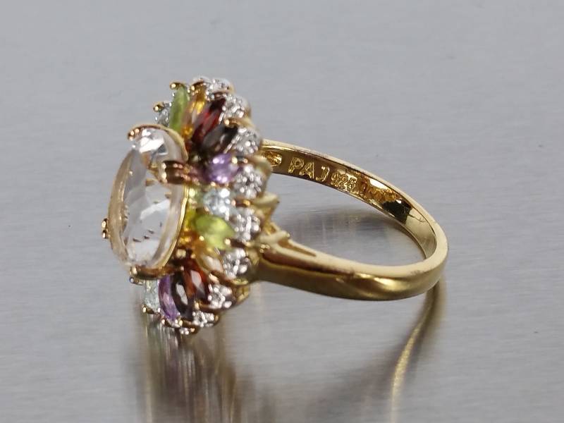 Multi-Gem Ring