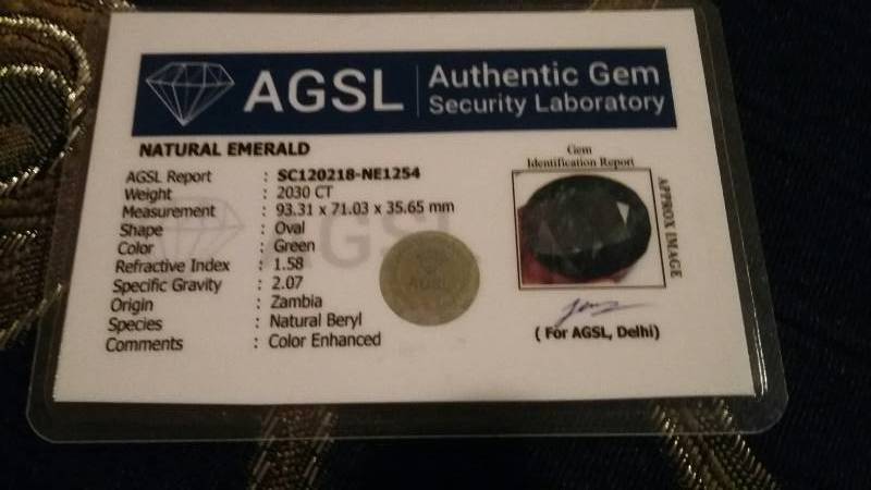 2000 Carat Emerald
