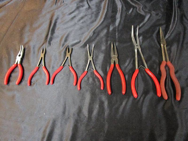 lot 67 image: MAC tools Needle nose set 7 pieces