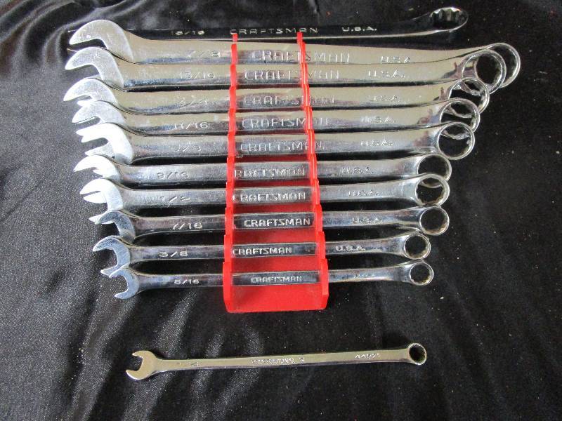 lot 71 image: Craftsmans Wrecnch set 14-1