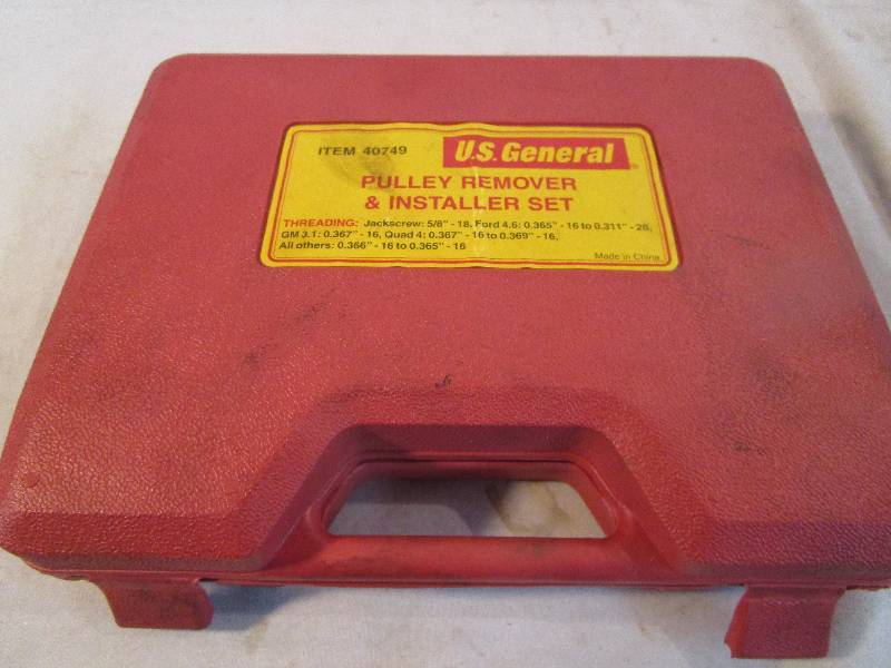 lot 79 image: US general Pulley remover and installer set