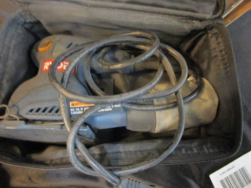 lot 114 image: Ryobi Sander tested and works