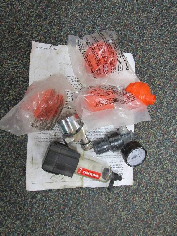lot 140 image: Craftsman Inline Filter and Regulators