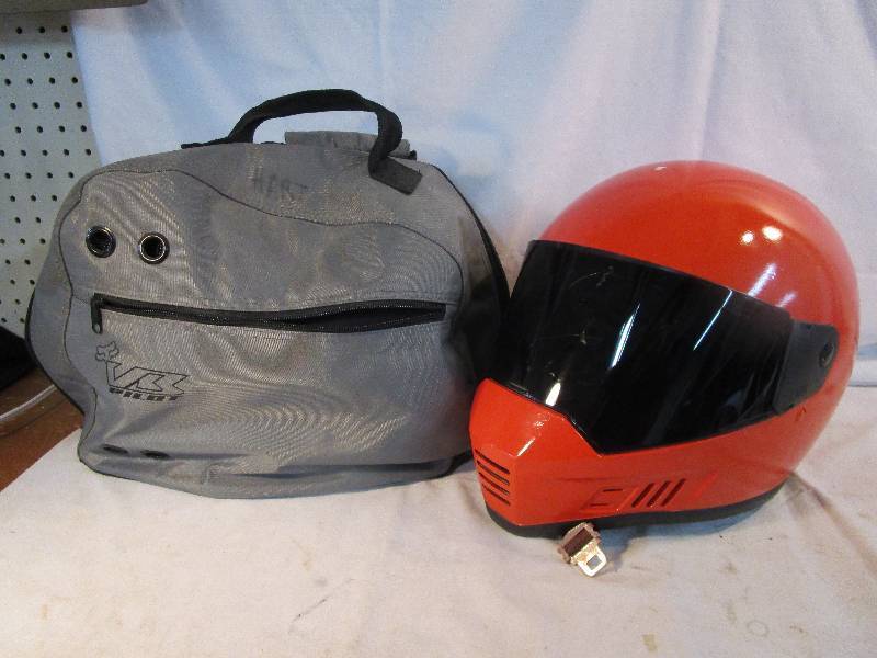 lot 142 image: Helmet and Bag