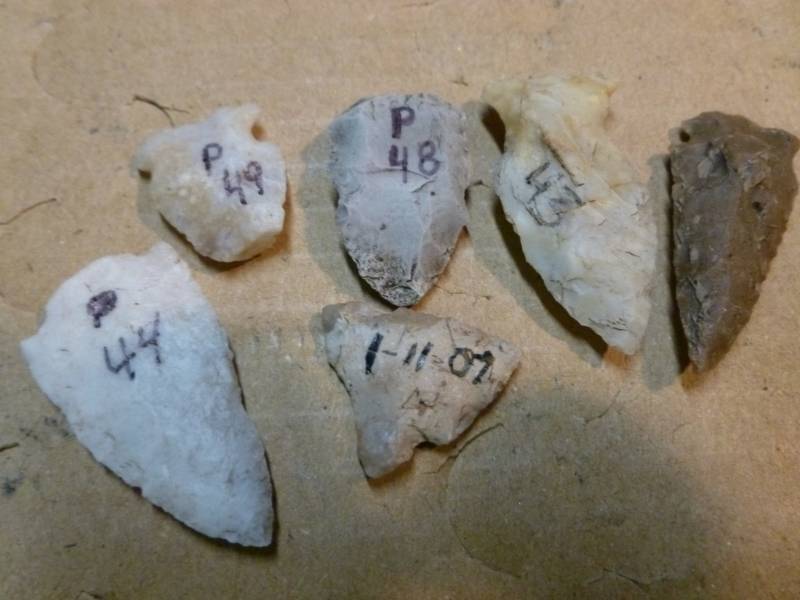 Native American Arrowheads