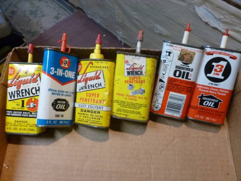 Vintage Oil Cans
