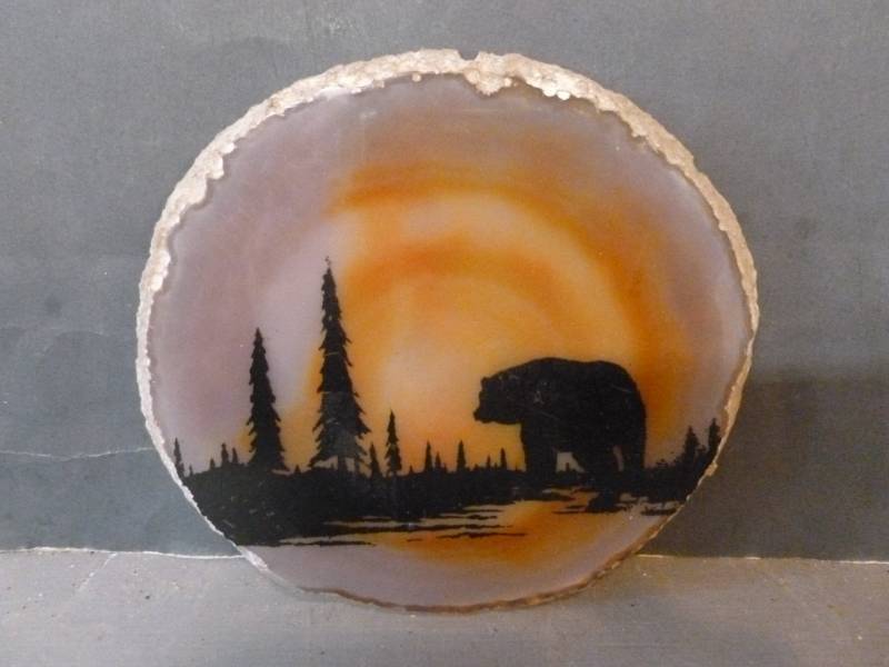 Sliced Agate