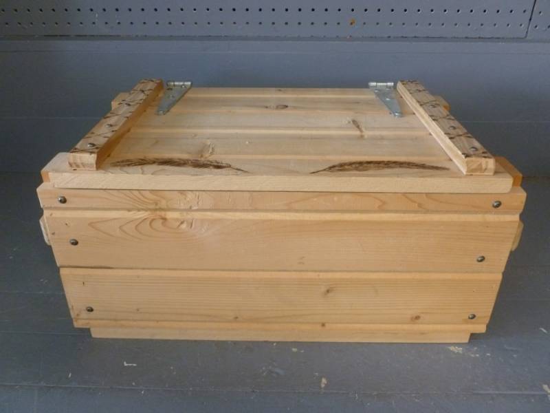 Custom Made Wooden Trunk