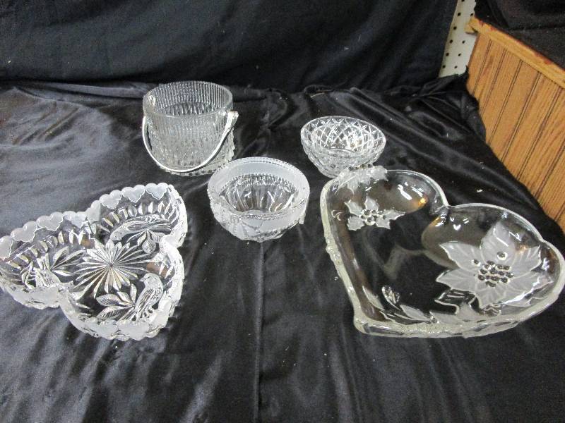 Beautiful Decorative Glassware and Serving Dishes