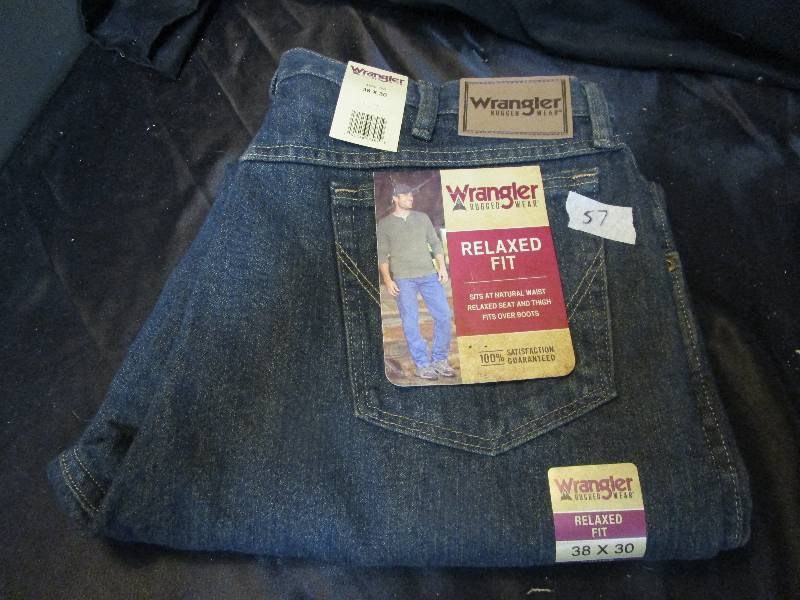 Never Worn 38x30 Relaxed Fit Wrangler Jeans