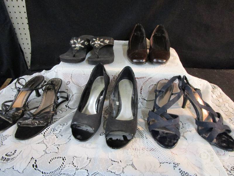 Ladies Sz 7 12 Dress Shoes