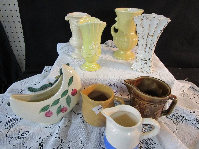 USA Vases and Assorted Pitchers and other Vases