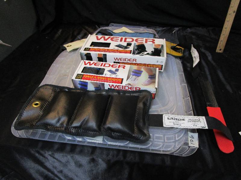 Adjustable Ankle Weights and Clear Car Floor Matts