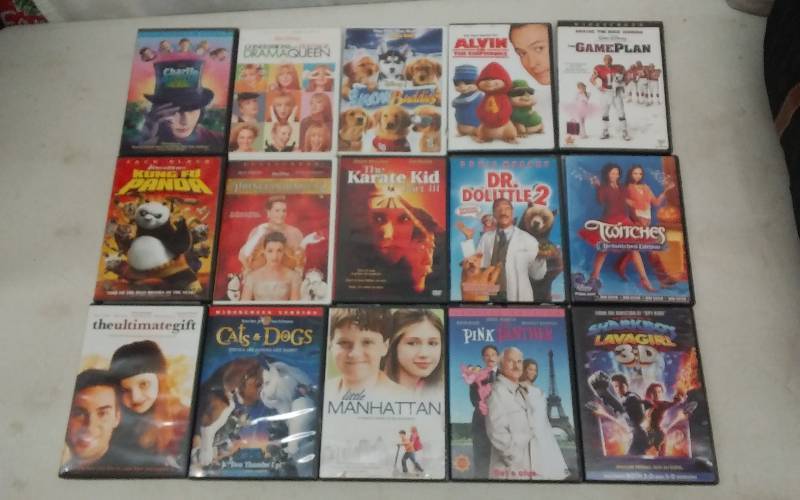 Lot Of 15 DVDs GPG Rated