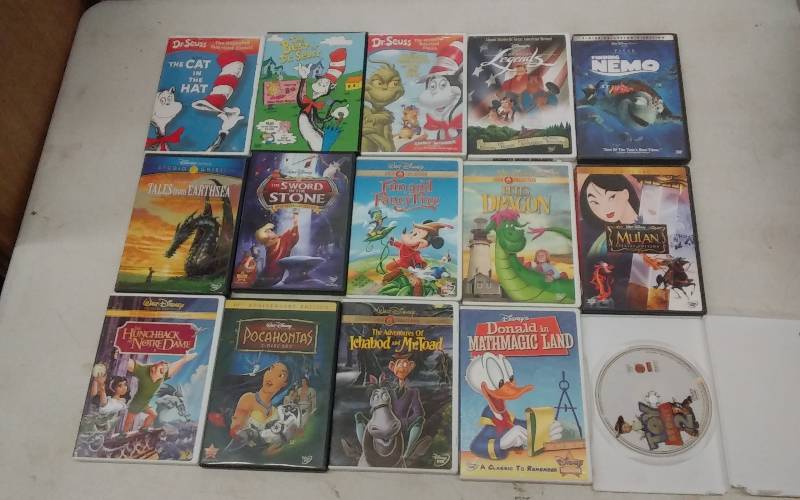 Lot Of 15 DVDs GPG Rated