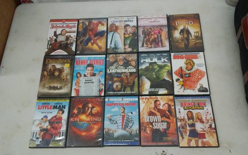 Lot Of 15 DVDs G Rated