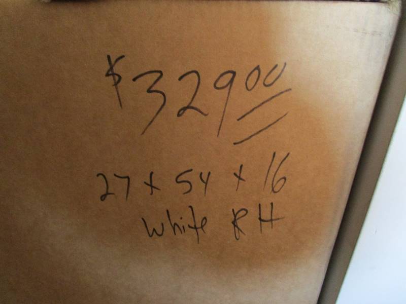 lot 137 image: (7) (New) RV Tubs