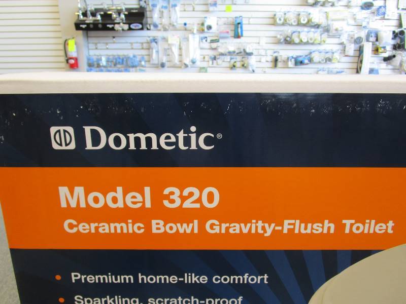 lot 93 image: Model 320 RV Toilet (White)