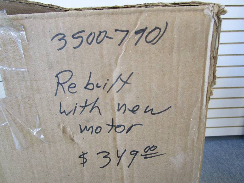 lot 109 image: Furnace Blower FanMotor