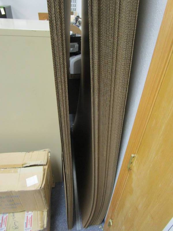 lot 132 image: (50) Sheets of Cardboard
