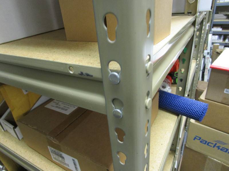 lot 12 image: Metal Rack (no contents)
