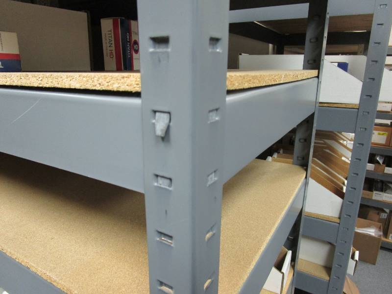 lot 18 image: Metal Rack (no contents)