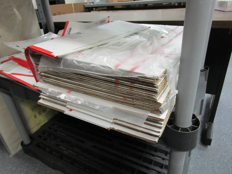 lot 38 image: Rubbermaid Shelving  Contents