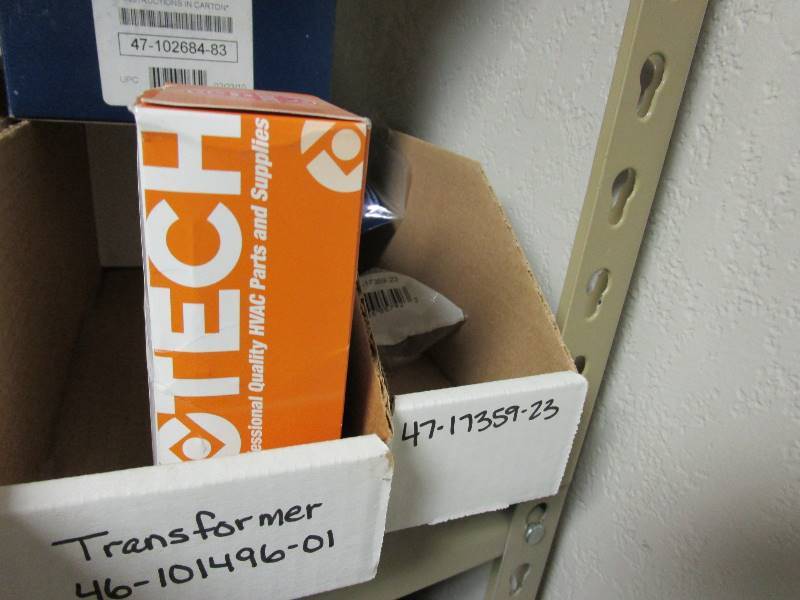 lot 53 image: HVAC Parts