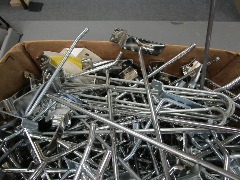 lot 75 image: Slat Wall Hooks