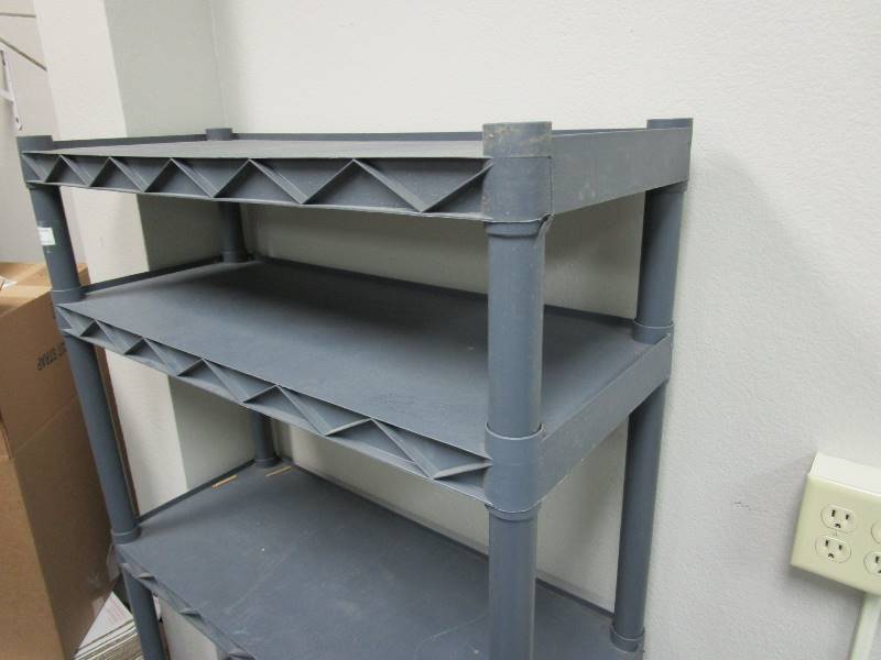 lot 79 image: Plastic Storage Rack