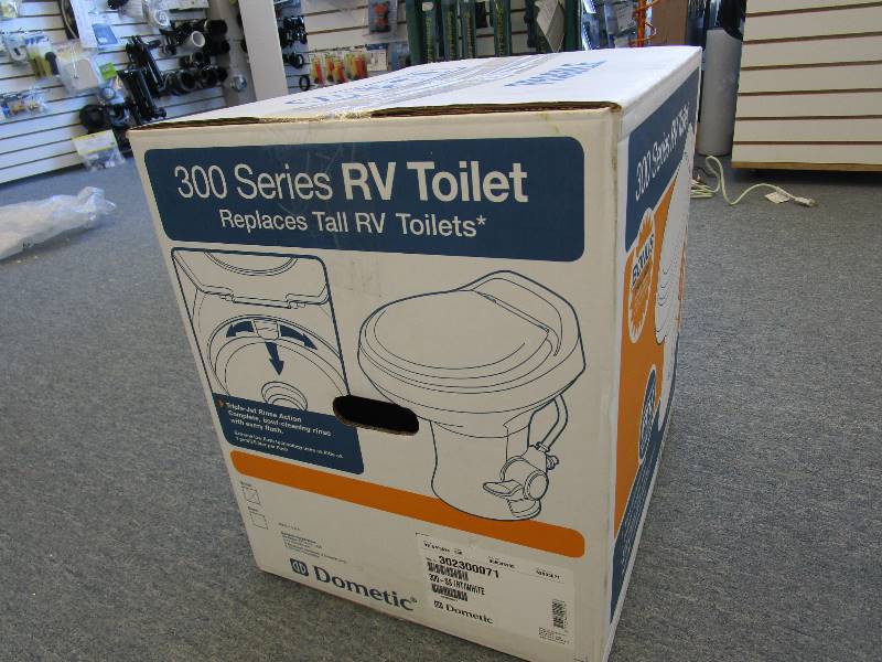 lot 88 image: 300 Series RV Toilet (White)