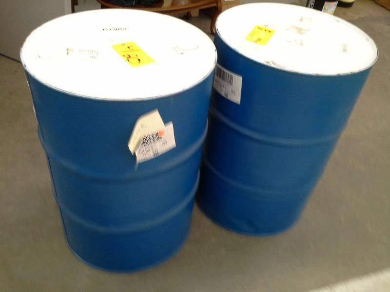 lot 20 image: Two Drums of Daubert Tectyl 848D-HF Solvent Cutback, Water Displacing, Soft WaxOil Base Corrosion Preventive