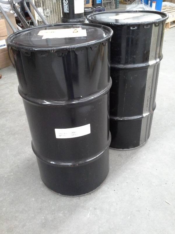 lot 17 image: 2 kegs (240 lbs.) of Martin Lubricants 5% Moly LC EP 0 Heavy Equipment Grease