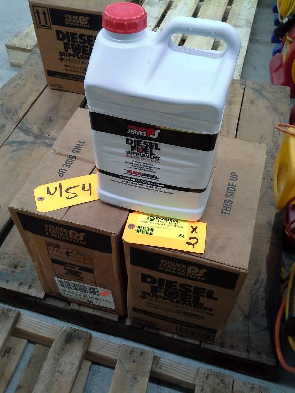 lot 54 image: Two Cases of Power Service Diesel Fuel Supplement