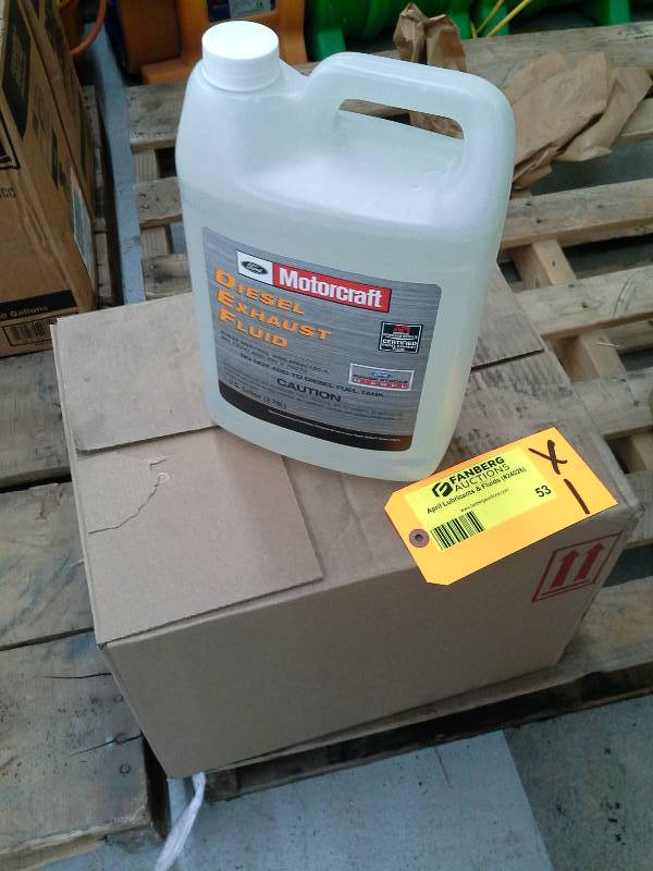 lot 53 image: One Cases of Motorcraft Diesel Exhaust Fluid