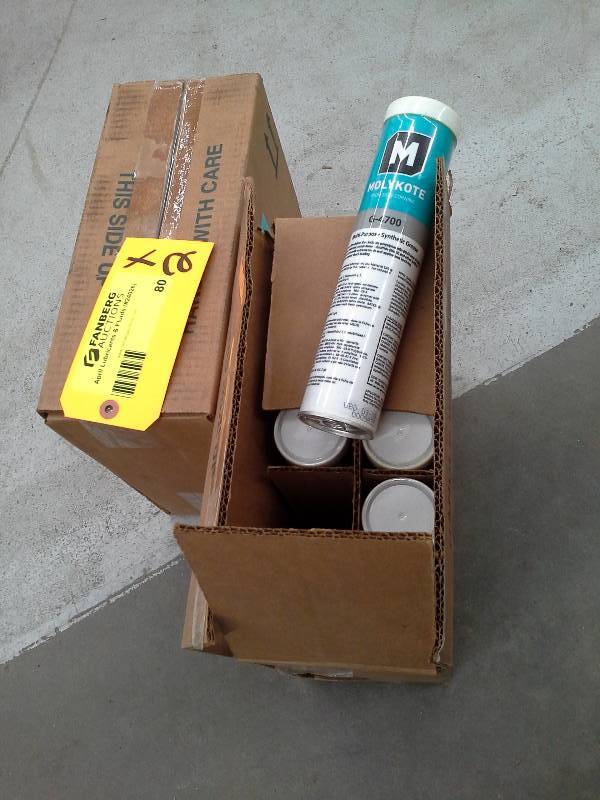 lot 80 image: Two Cases Dow Corning Molykote G-4700 Extreme Pressure Synthetic Grease