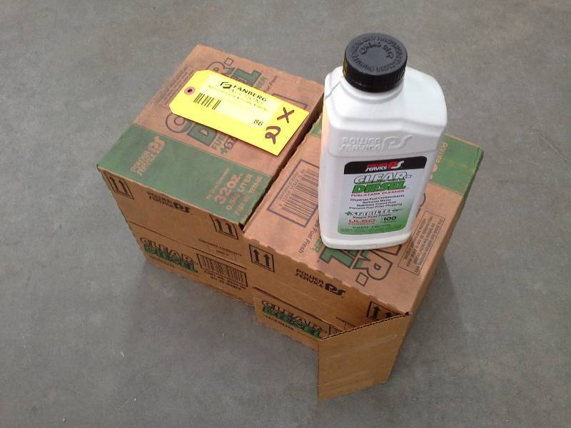 lot 86 image: Two Cases of Power Service Clear Diesel Fuel & Tank Cleaner