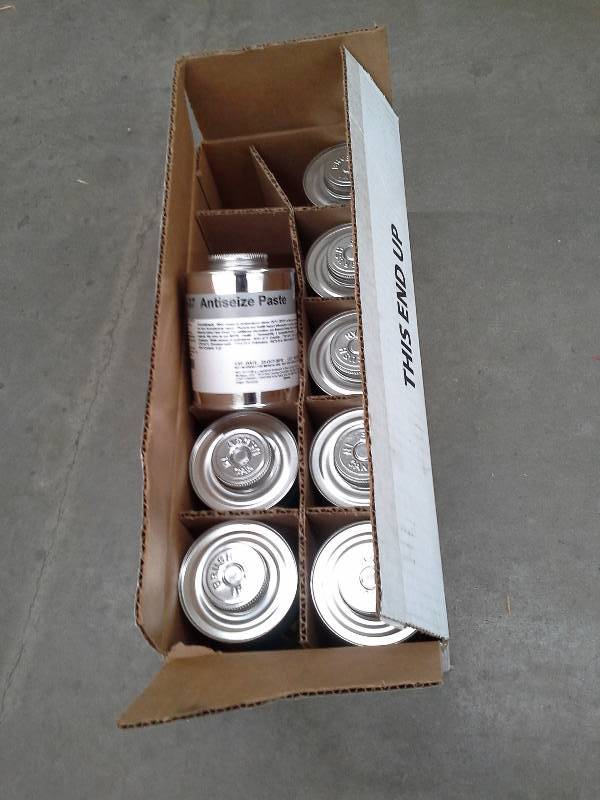 lot 91 image: Eight Cans Dow Corning Molykote P-37 Antiseize Paste