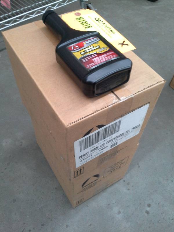 lot 102 image: Two Cases of Penray Motor Aid Concentrated Oil Treatment 3112