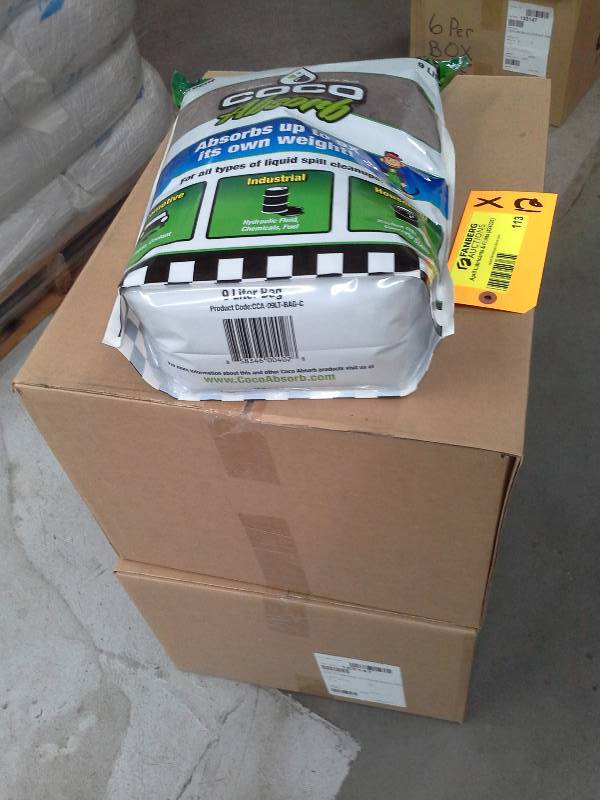lot 113 image: 12 Bags of Coco Absorbent Universal Absorbent