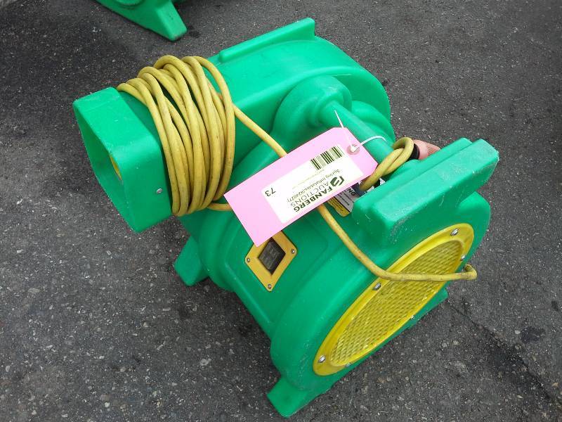 lot 73 image: B-Air 1 HP Blower