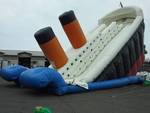 33Ft Dual Lane Titanic Slide - 51x21x33