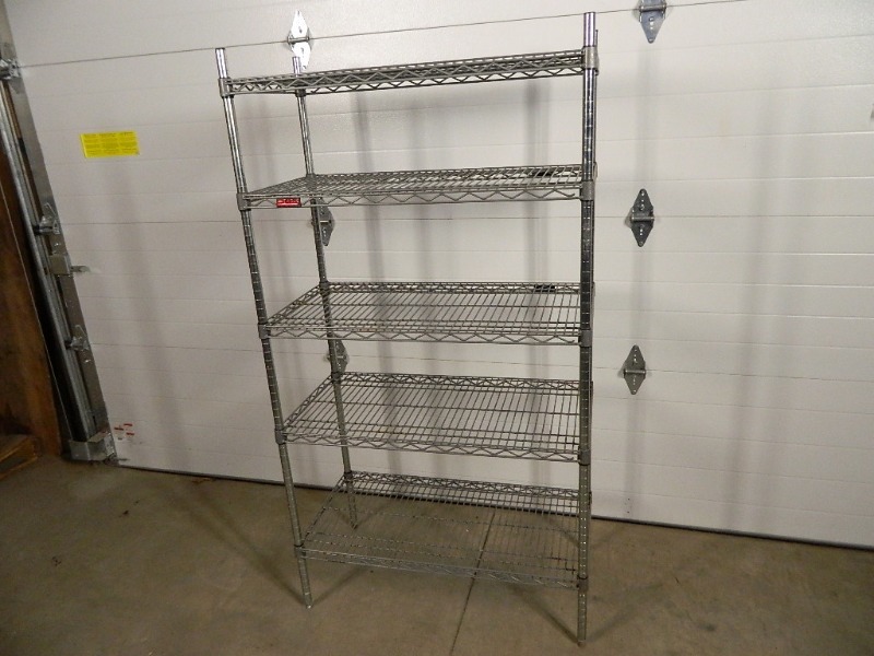 lot 42 image: Eagle 5 Tier Wire Shelf
