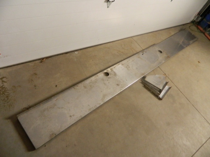 lot 79 image: 10 ft Stainless Steel Shelf