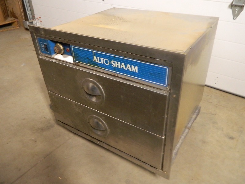 lot 10B image: Alto Shaam 2 Drawer Warmer