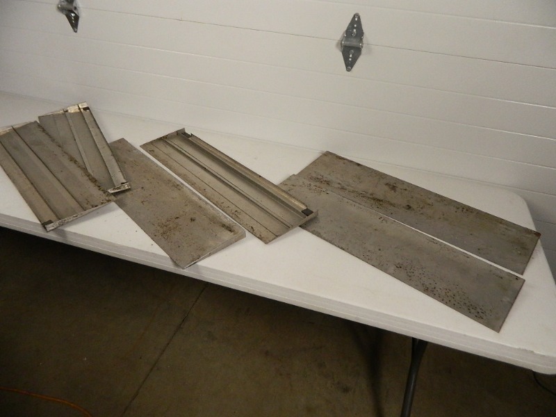 lot 86 image: 6 Stainless Steel Threshold Ramps