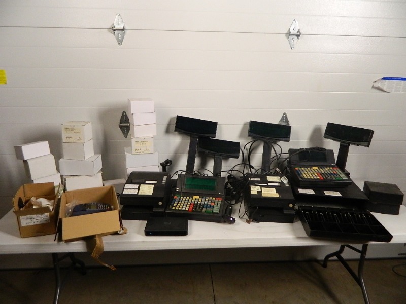 lot 101 image: Gemstone Ruby POS System and New Credit Card Machine