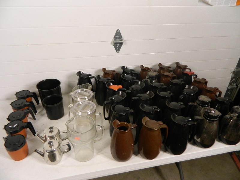 lot 111 image: Coffee Pot, Pitchers, More